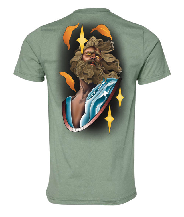 The Ritual Tee – Sage - Colin Bussing Tattoos