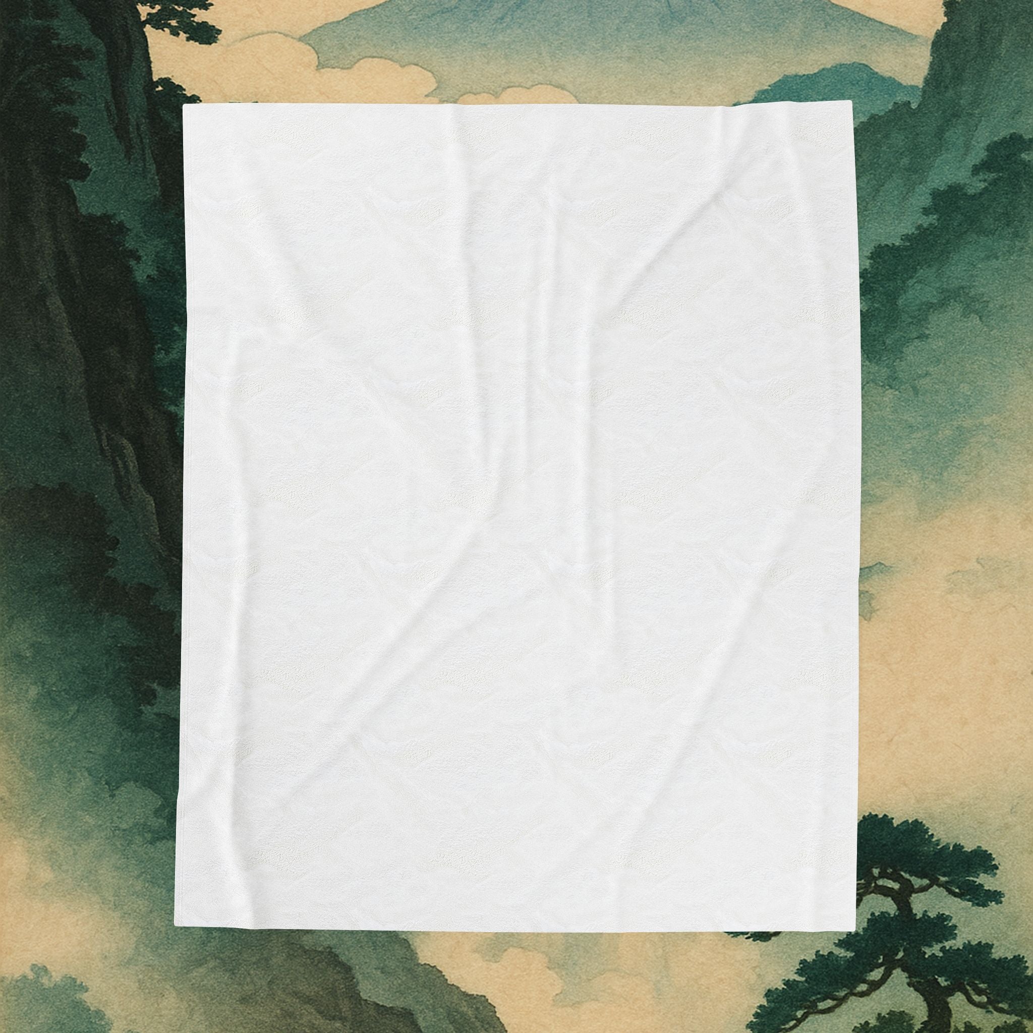 “Pulse” Velveteen Throw Blanket - Colin Bussing Tattoos